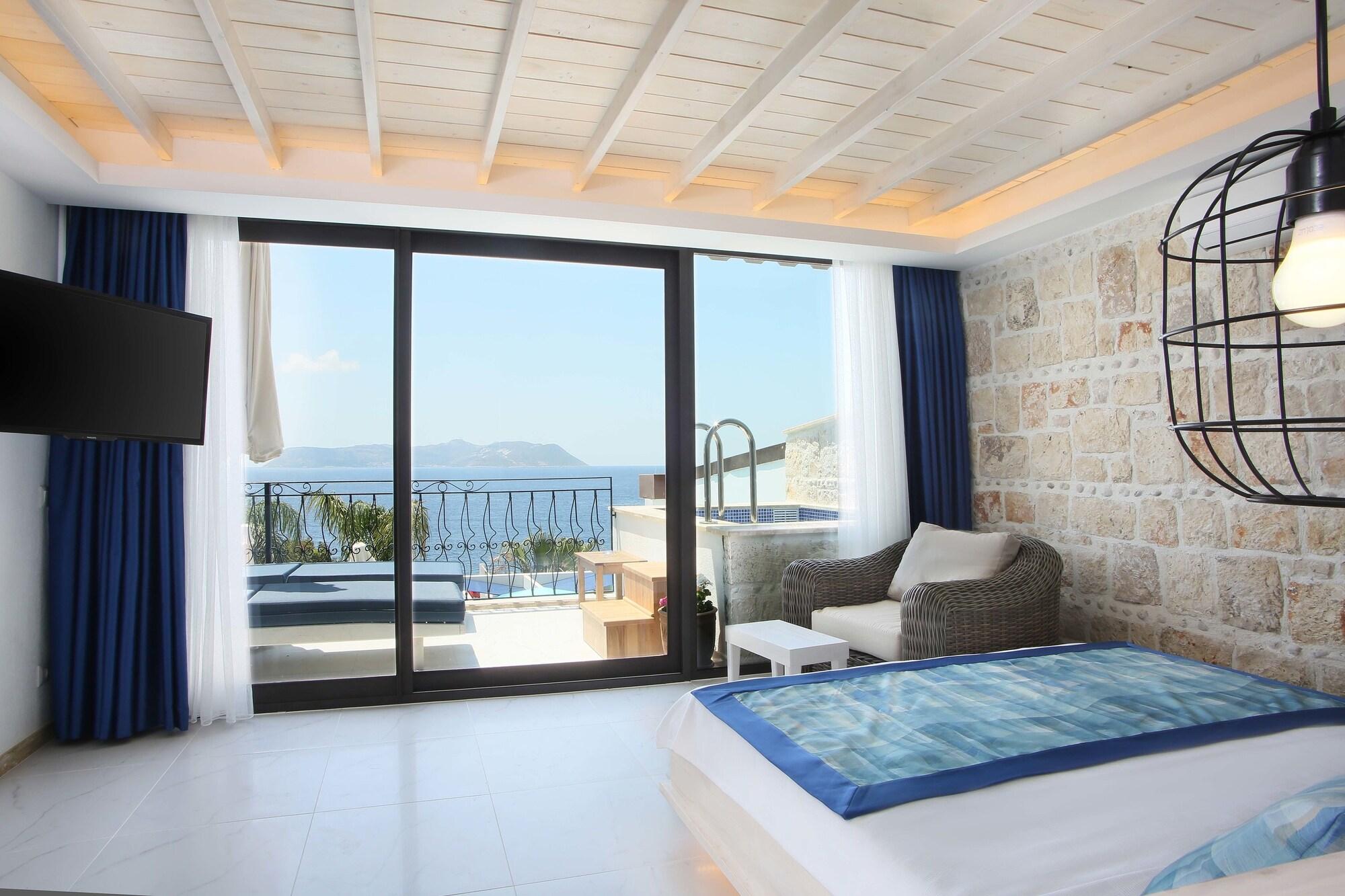 Nur Beach Hotel Kaş Kültér fotó