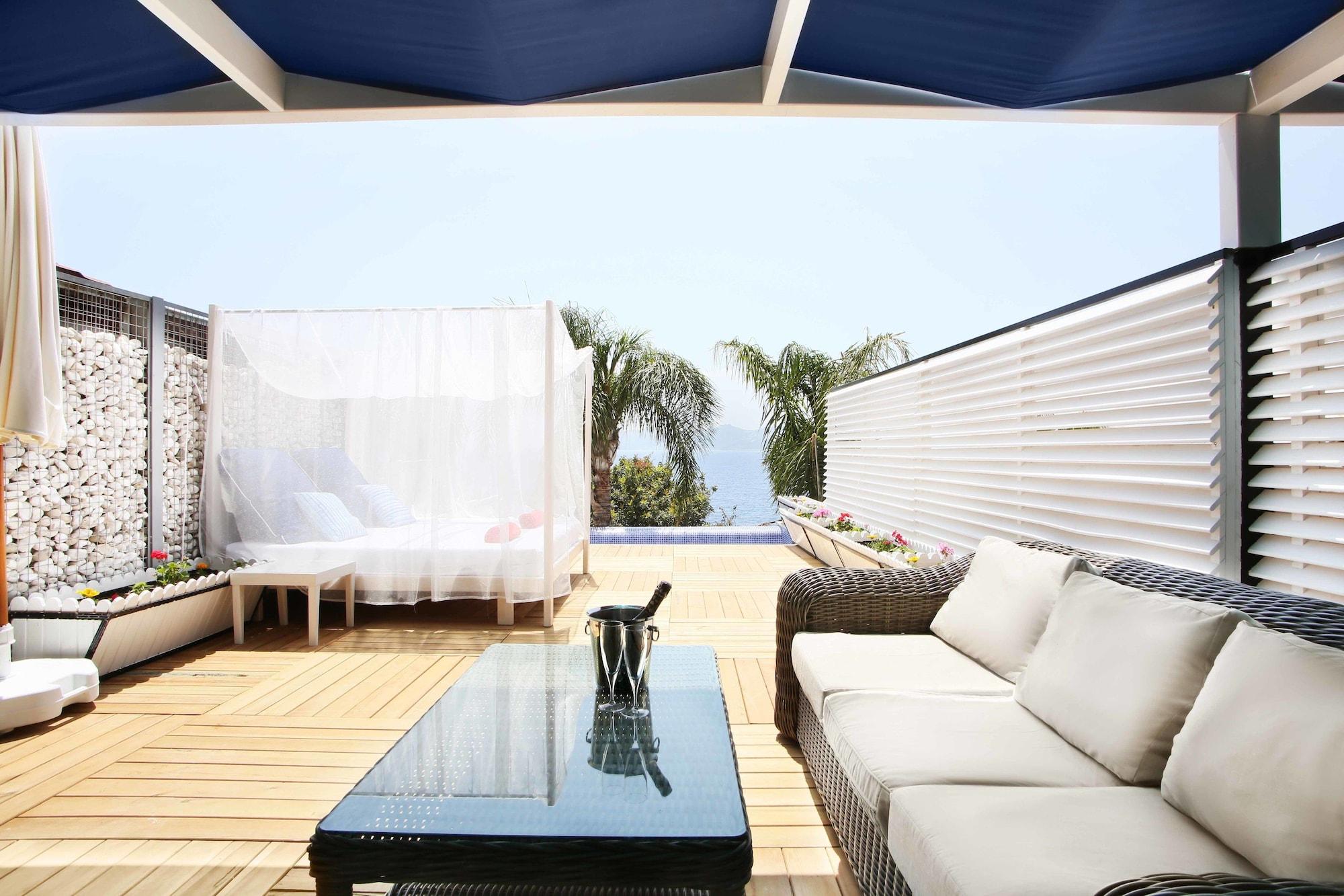 Nur Beach Hotel Kaş Kültér fotó