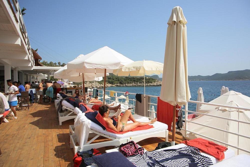 Nur Beach Hotel Kaş Kültér fotó