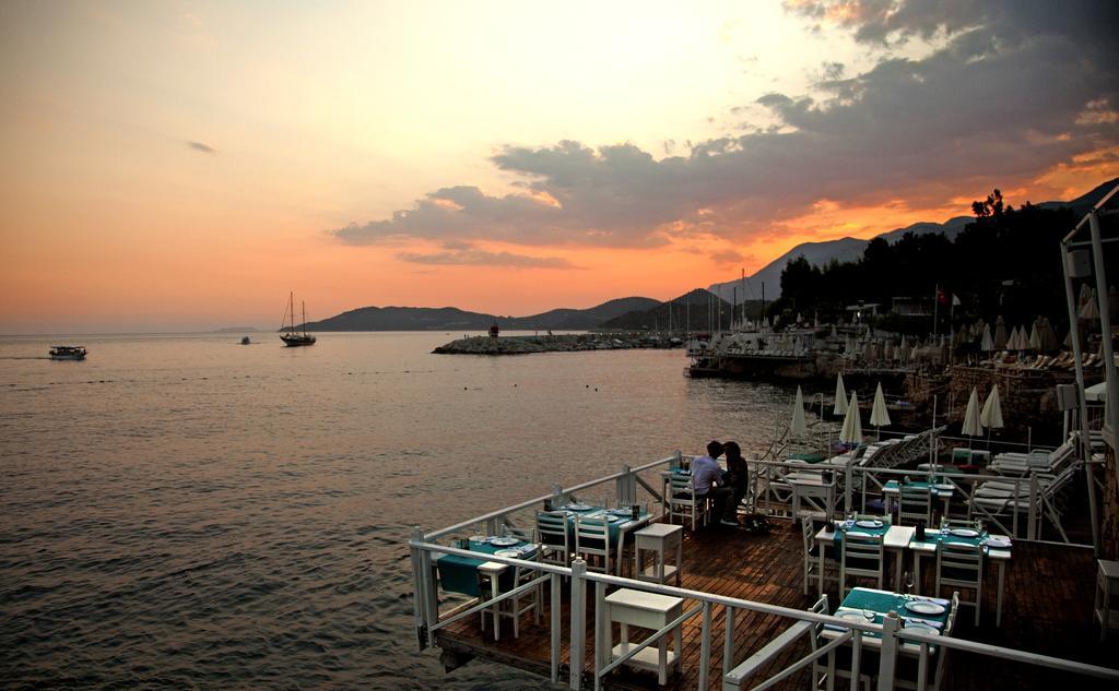 Nur Beach Hotel Kaş Kültér fotó
