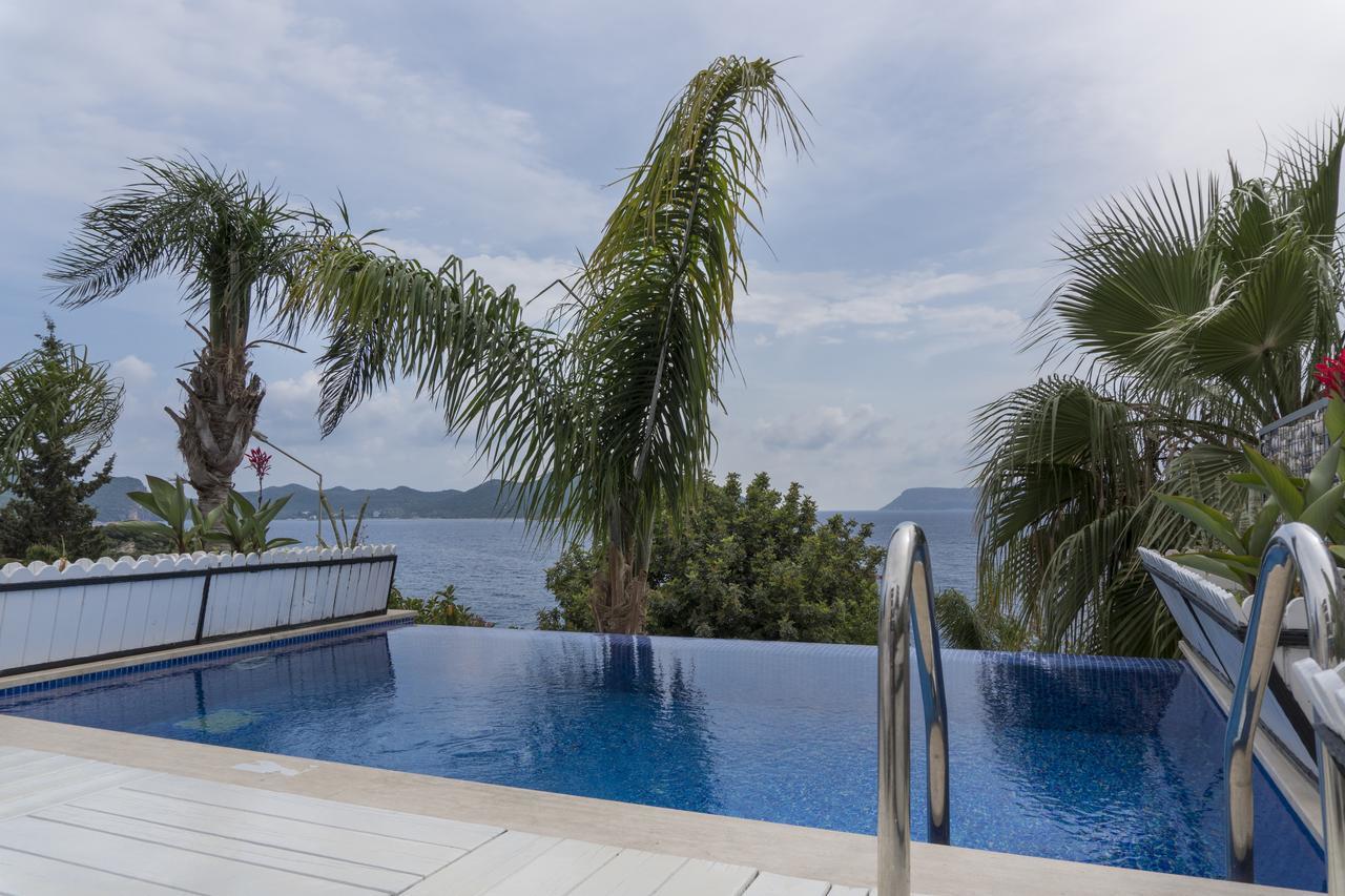Nur Beach Hotel Kaş Kültér fotó