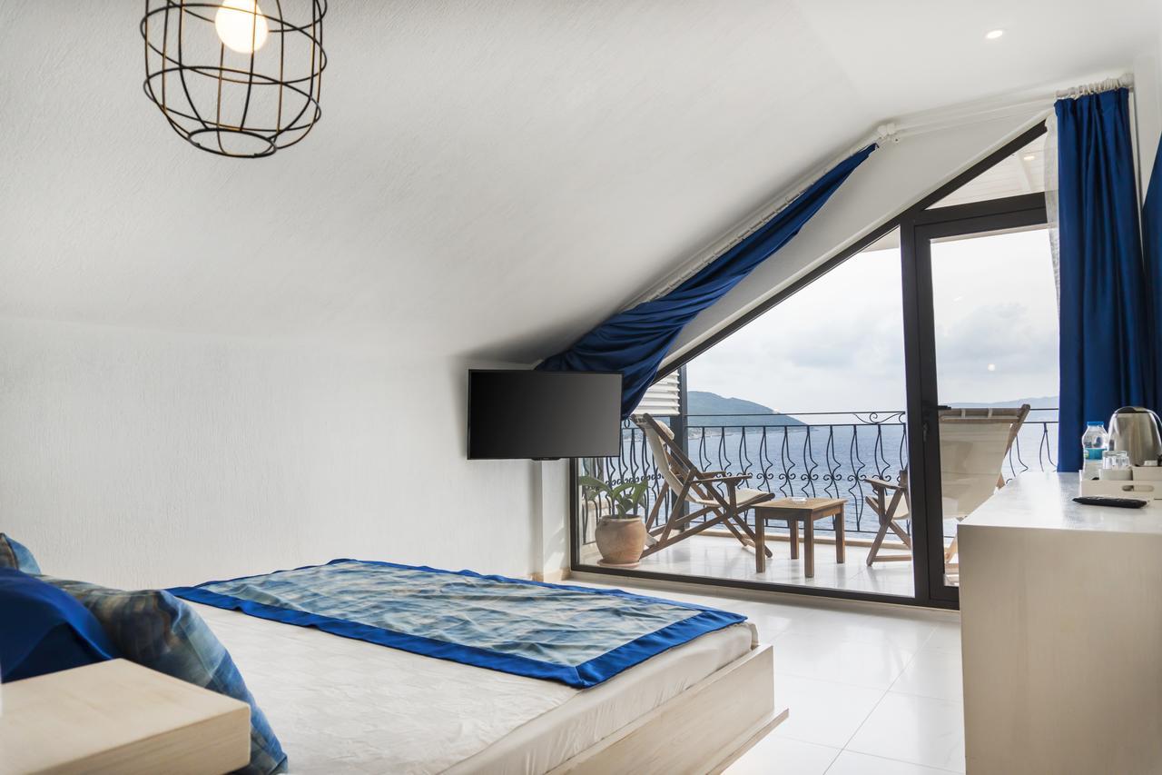 Nur Beach Hotel Kaş Kültér fotó