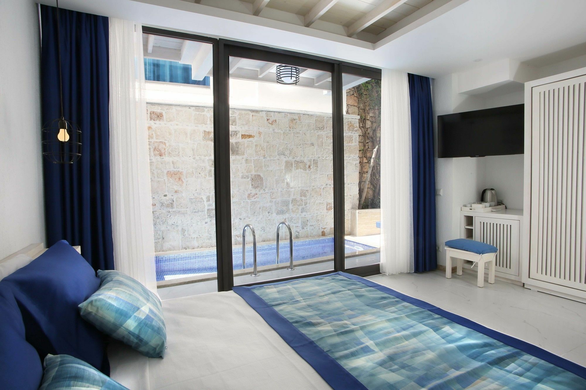 Nur Beach Hotel Kaş Kültér fotó